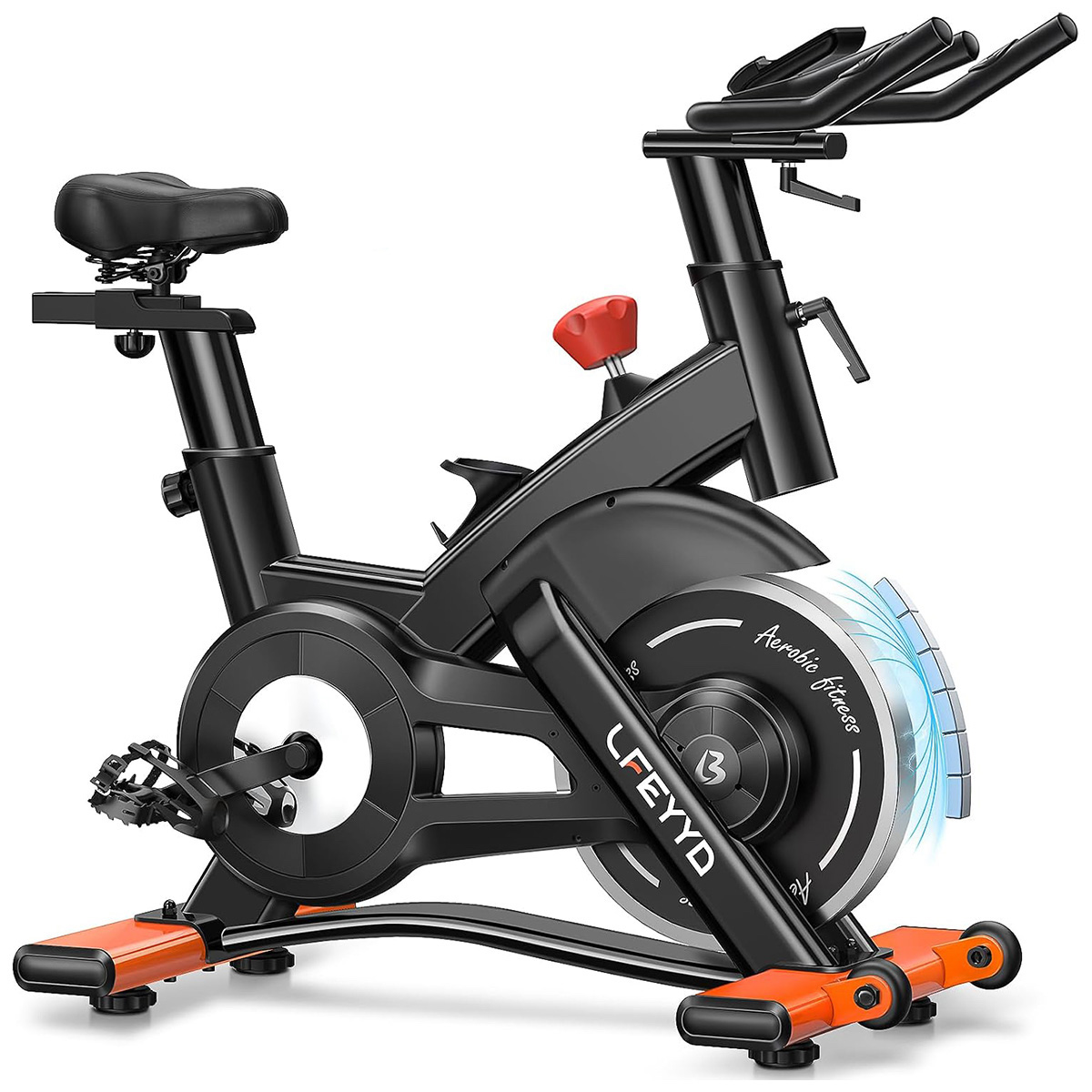 Exercise Bike Magnetic Resistance - Pooboo Exercise Bike,400LB Magnetic Stationary Bike