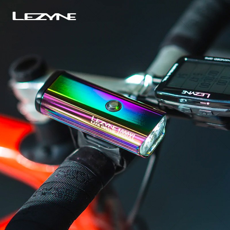 Rechargeable Bicycle Headlight 1000 Lumen - LEZYNE 1000 Lumens Bicyle Front Light