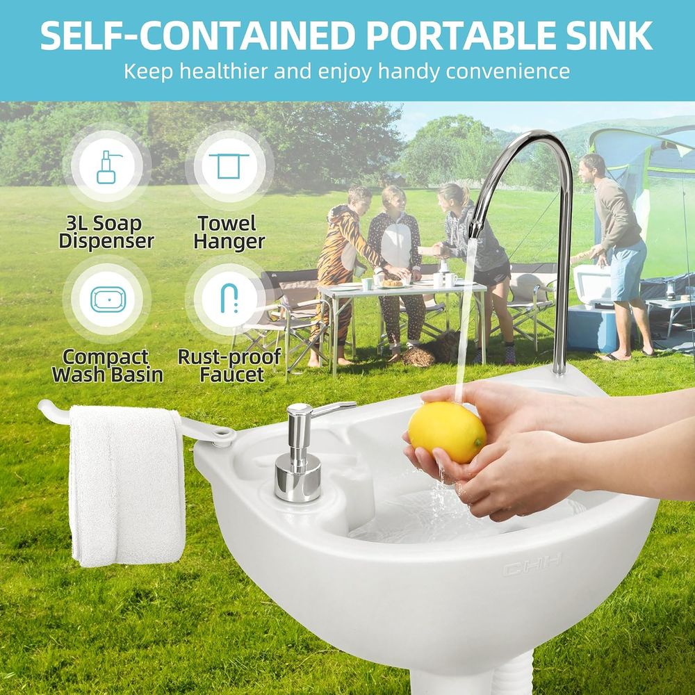 17L Portable Sink for Washing  - Camping ulasan dan harga