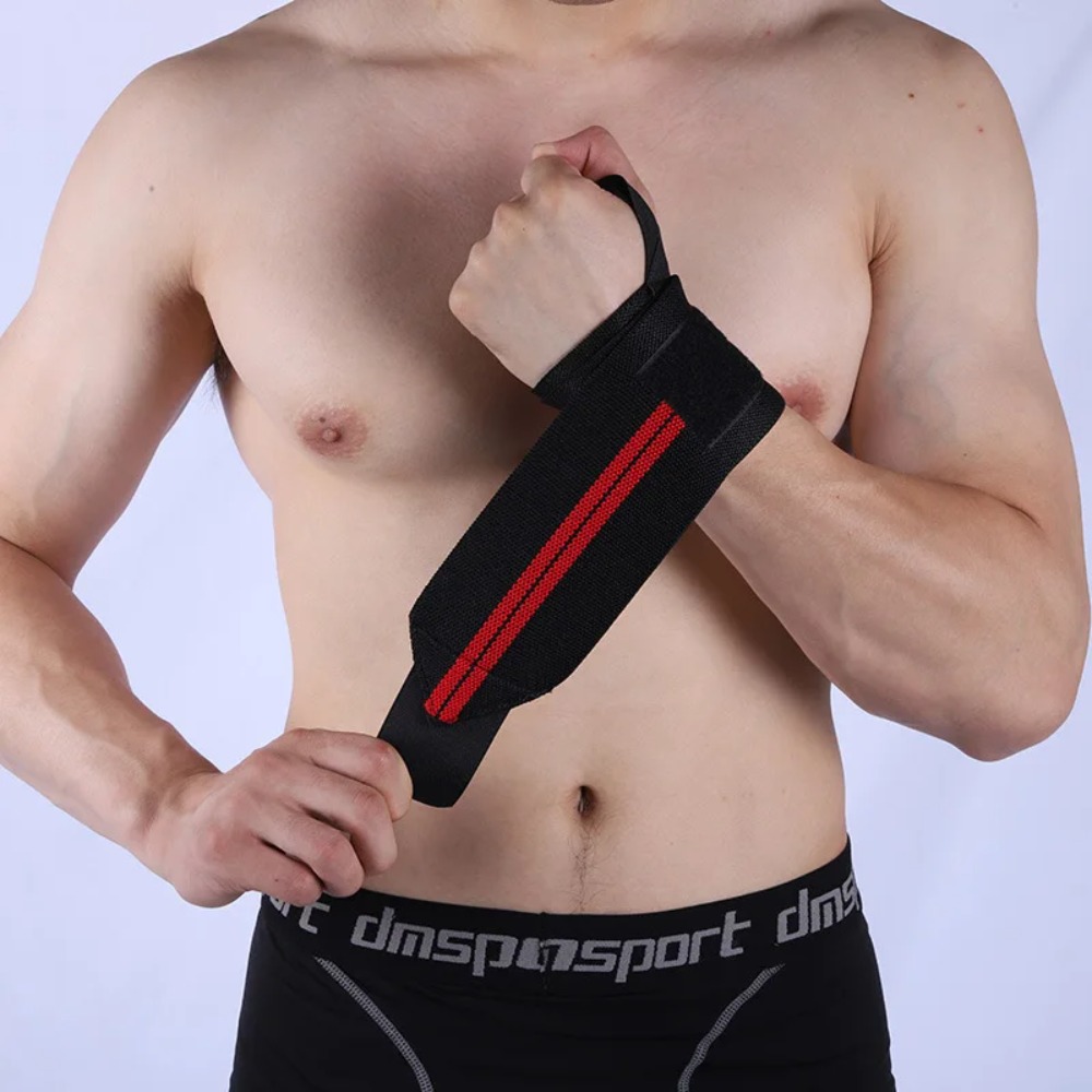 2 pcs Elastic Wrist Wraps, Wri - Wrist Wraps Weightlifting Support ulasan dan harga